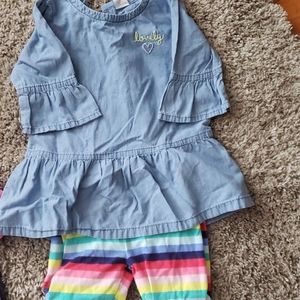 Carters girl size 18 month outfits
